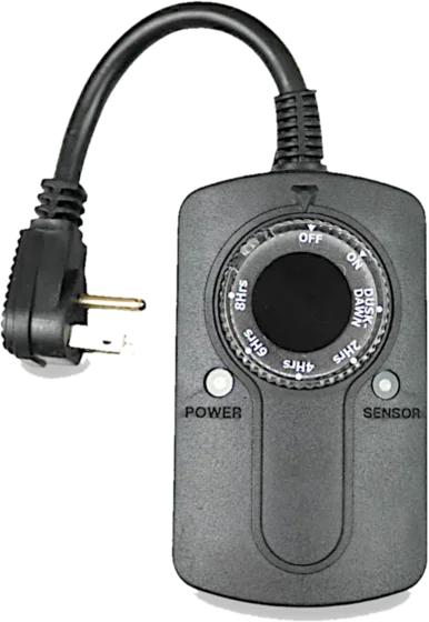 Outdoor photocell timer